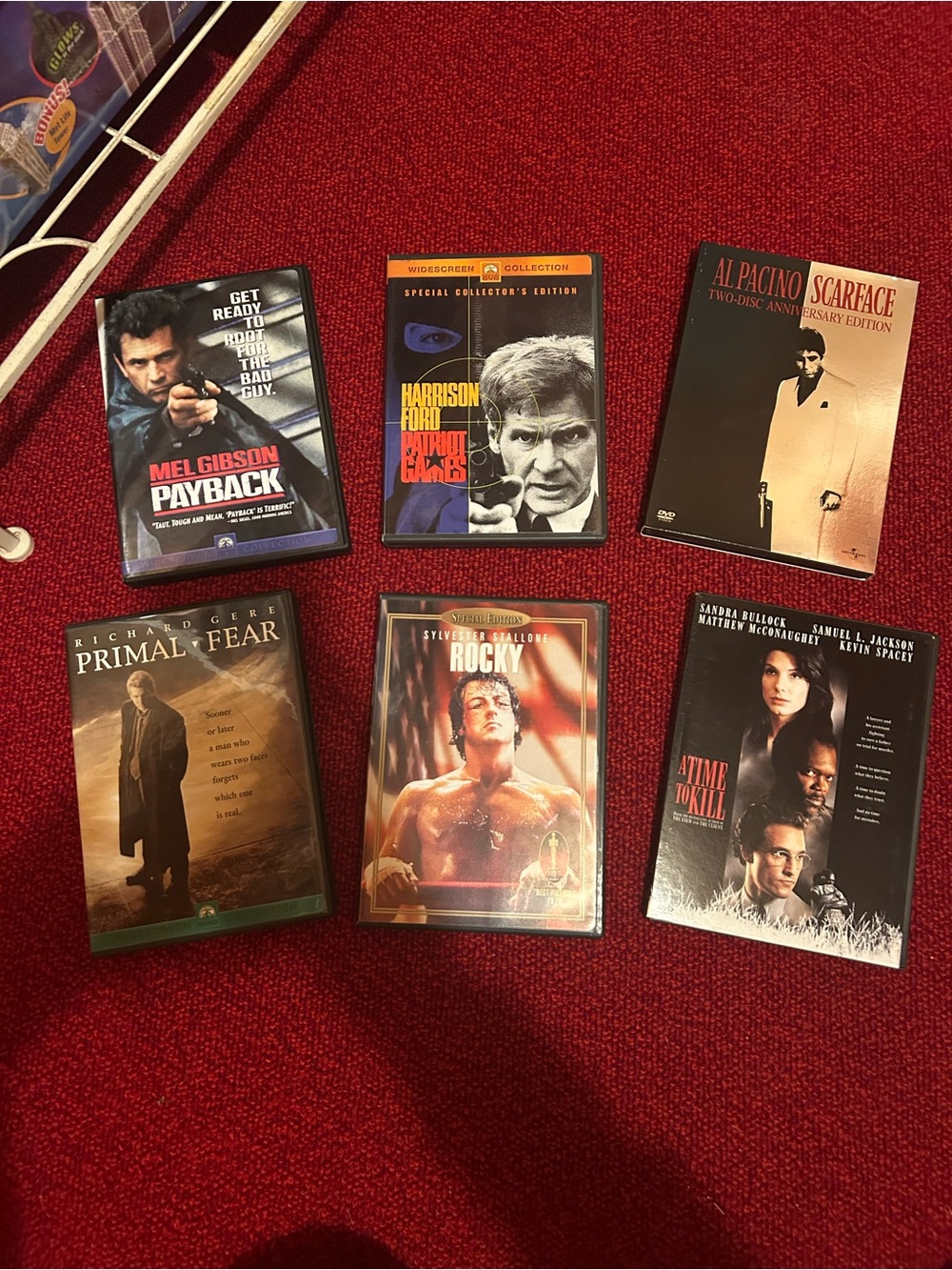 Action/Suspense DVD Lot (6)
